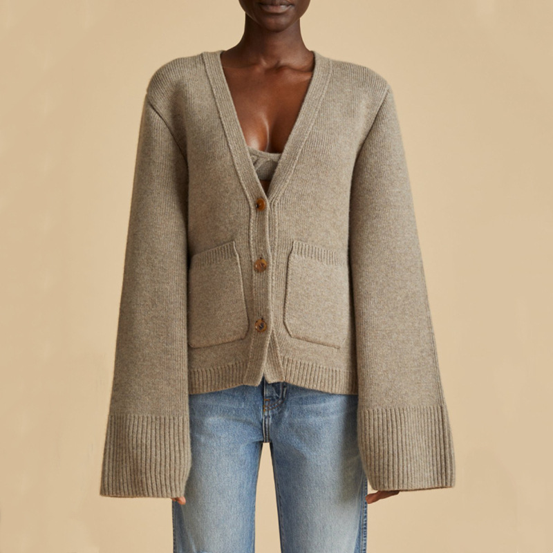 Cardigans & gensere | Wool Cardigan  –  Dame Cardigans & gensere Cardigans & gensere