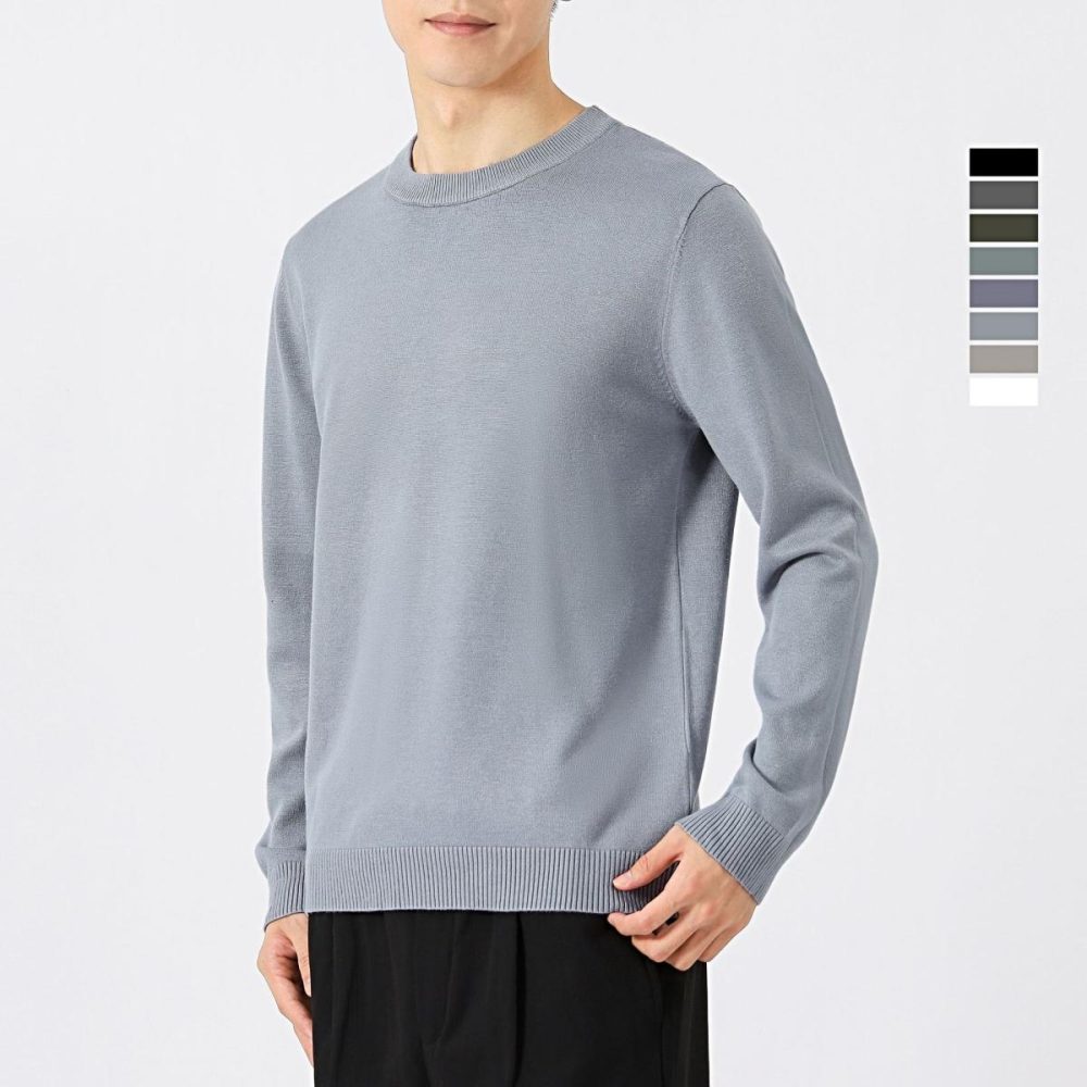 Gensere | Crew Neck Cashmere  –  Herre Gensere Gensere