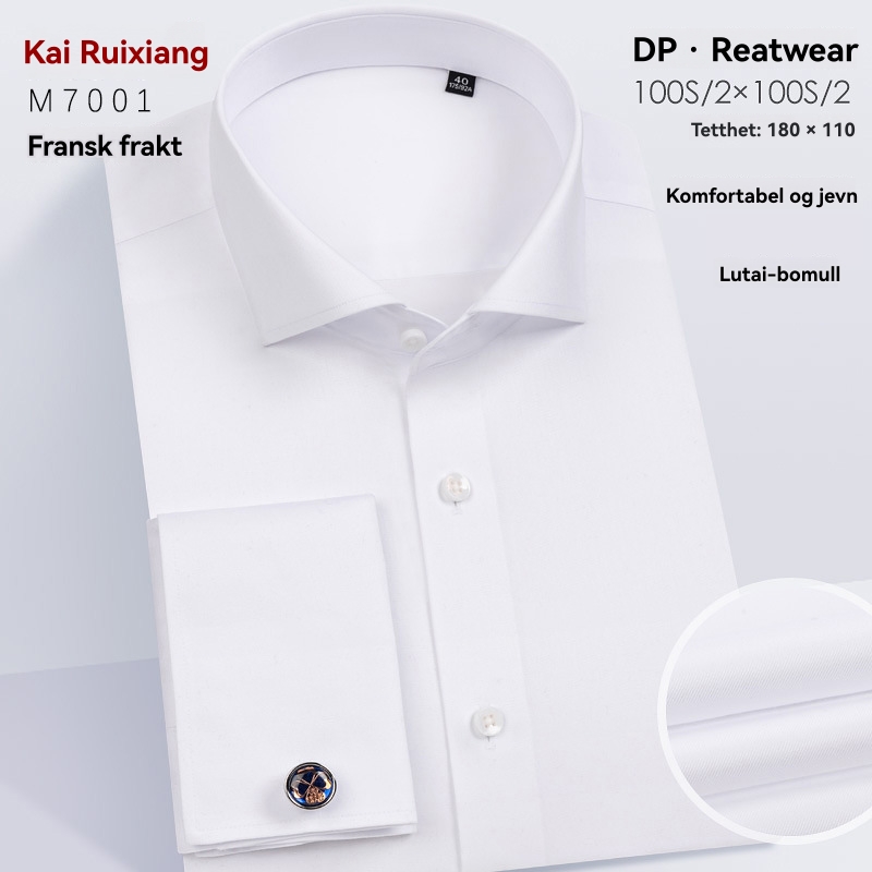 Skjorter | Slim White Signature Twill Shirt  –  Herre Herre Herre